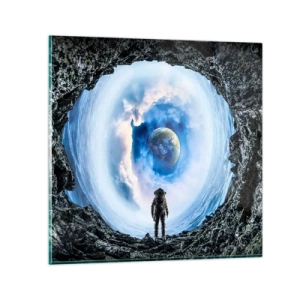 Obraz na skle - Už blízko domova - 70x70 cm