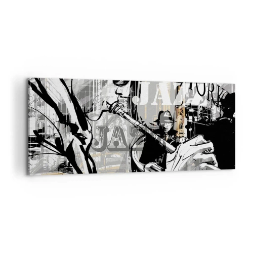 Obraz na plátně - V rytmu New Yorku - 100x40 cm
