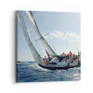 Obraz na plátně - Ať zvítězí lepší - 30x30 cm