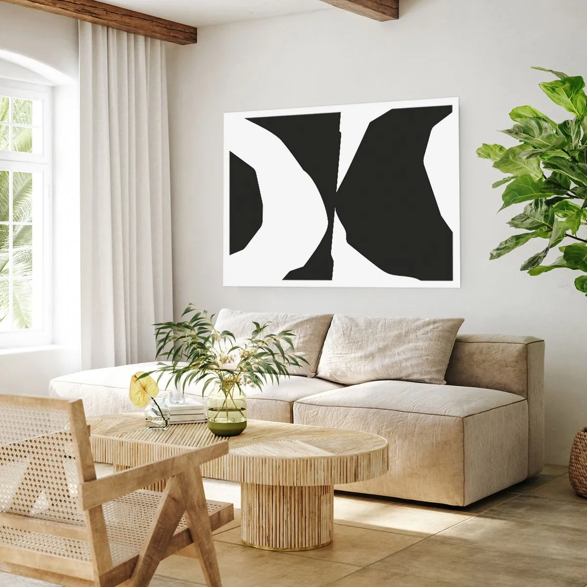 Plakát - Positive-negative - 50x40 cm