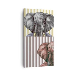 Obraz na plátně - Elegantní od přírody - 45x80 cm