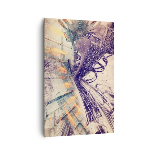 Obraz na plátně - Ve velkém spěchu - 80x120 cm