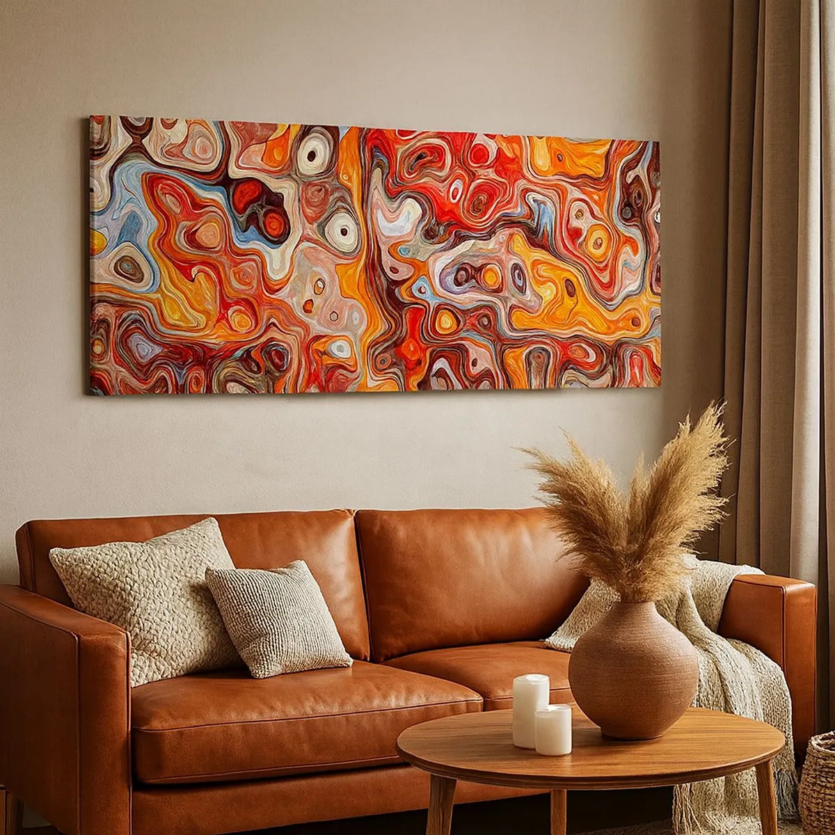 Obraz na plátně - Kdyby se ořechy rozpouštěly v medu - 100x40 cm