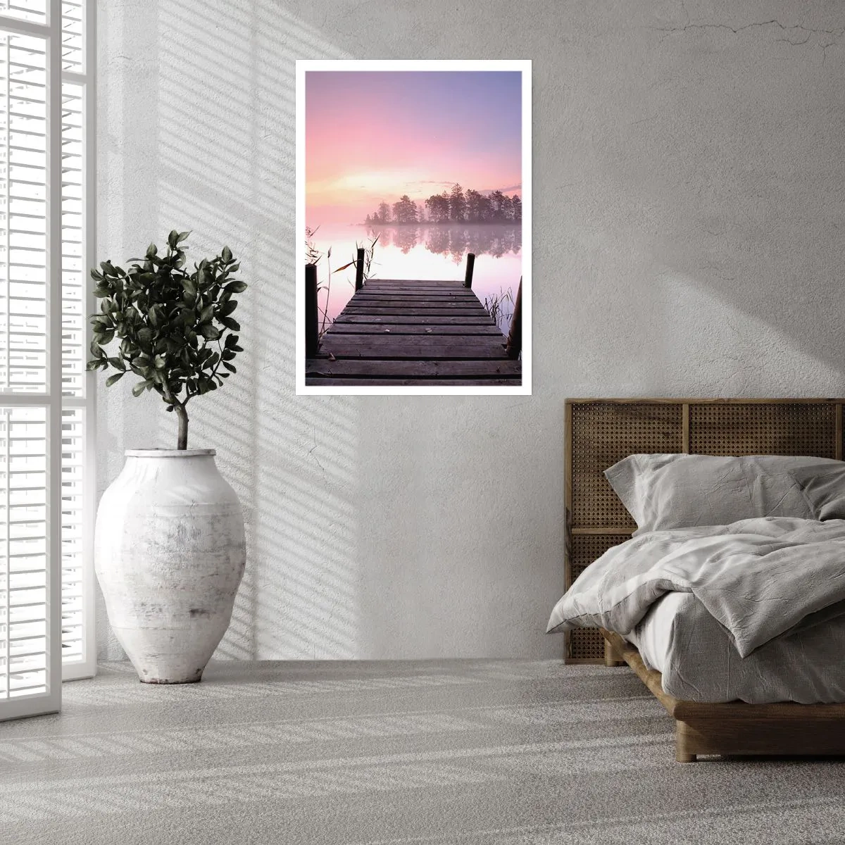 Plakát - Z liliové mlhy… - 70x100 cm