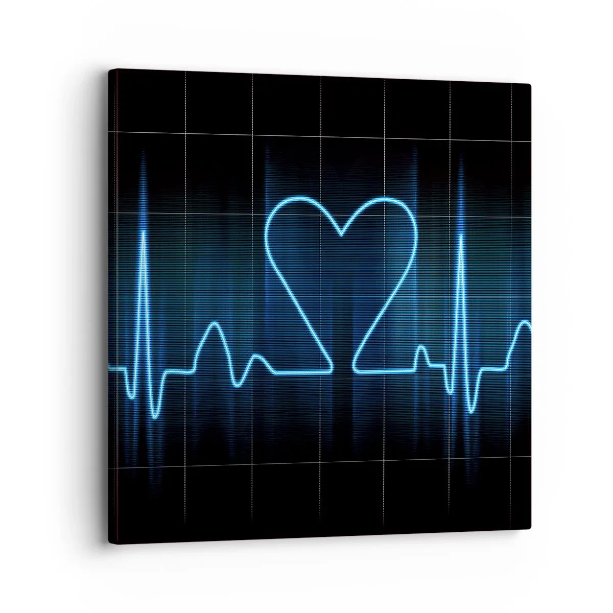 Obraz na plátně - V rytmu srdce - 30x30 cm