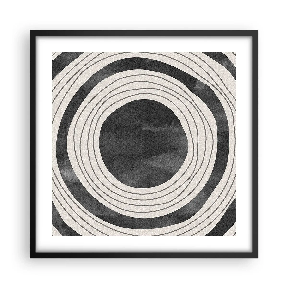 Plakát v černém rámu - Přesný zásah - 50x50 cm