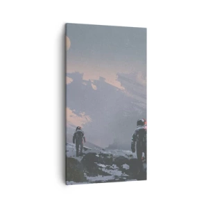 Obraz na plátně - Pod neznámou hvězdou - 45x80 cm