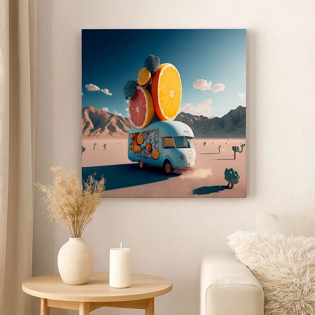 Obraz na plátně - Chuť prázdnin - 30x30 cm