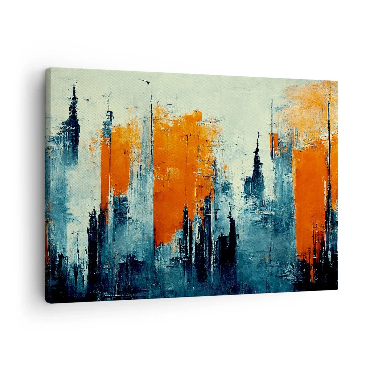 Obraz na plátně - Moderní krajina - 70x50 cm