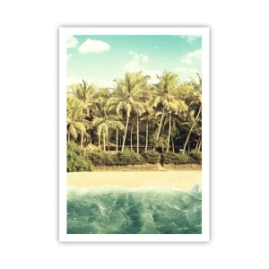 Plakát - Co třeba tady? - 70x100 cm