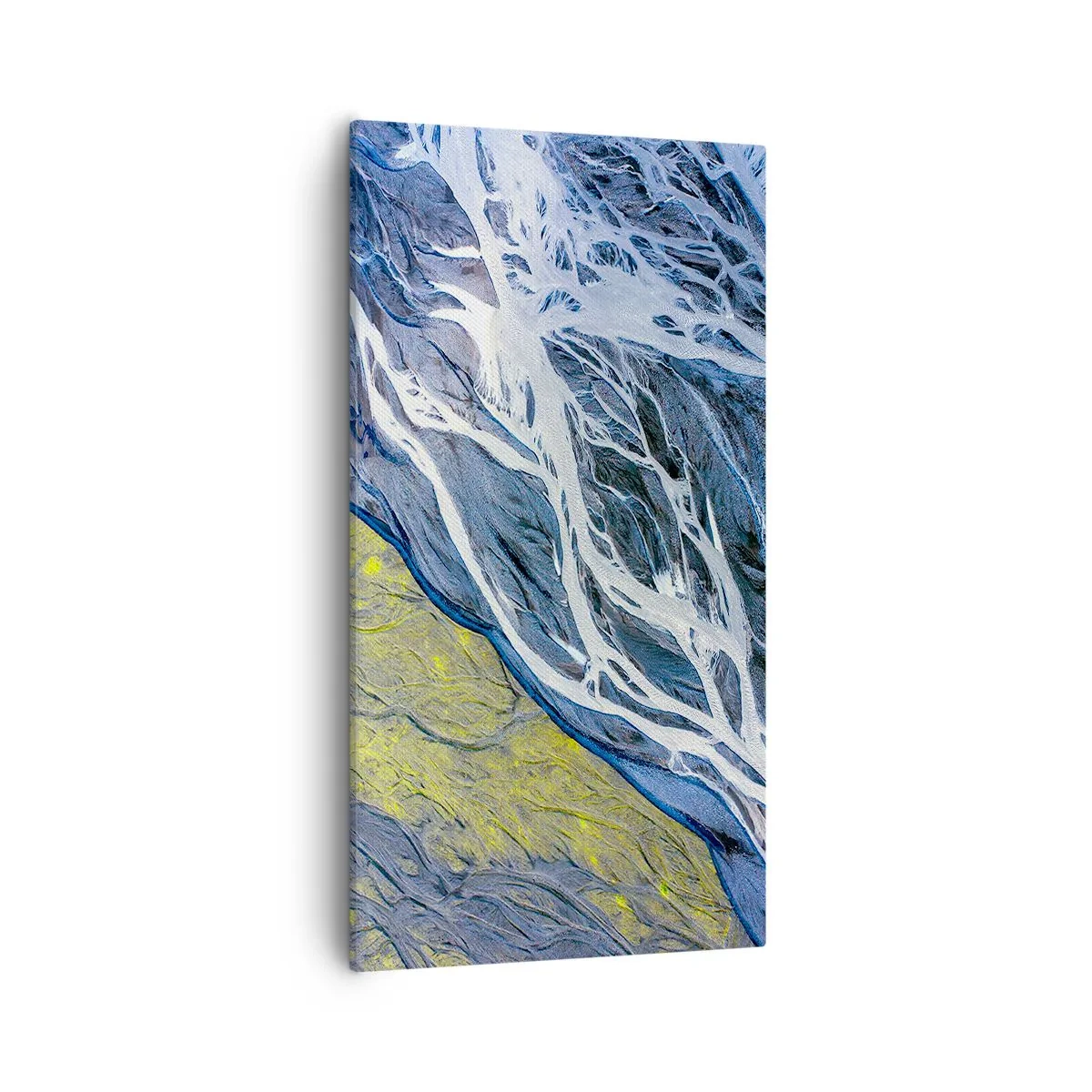 Obraz na plátně - Jeskynní malby přírody - 55x100 cm