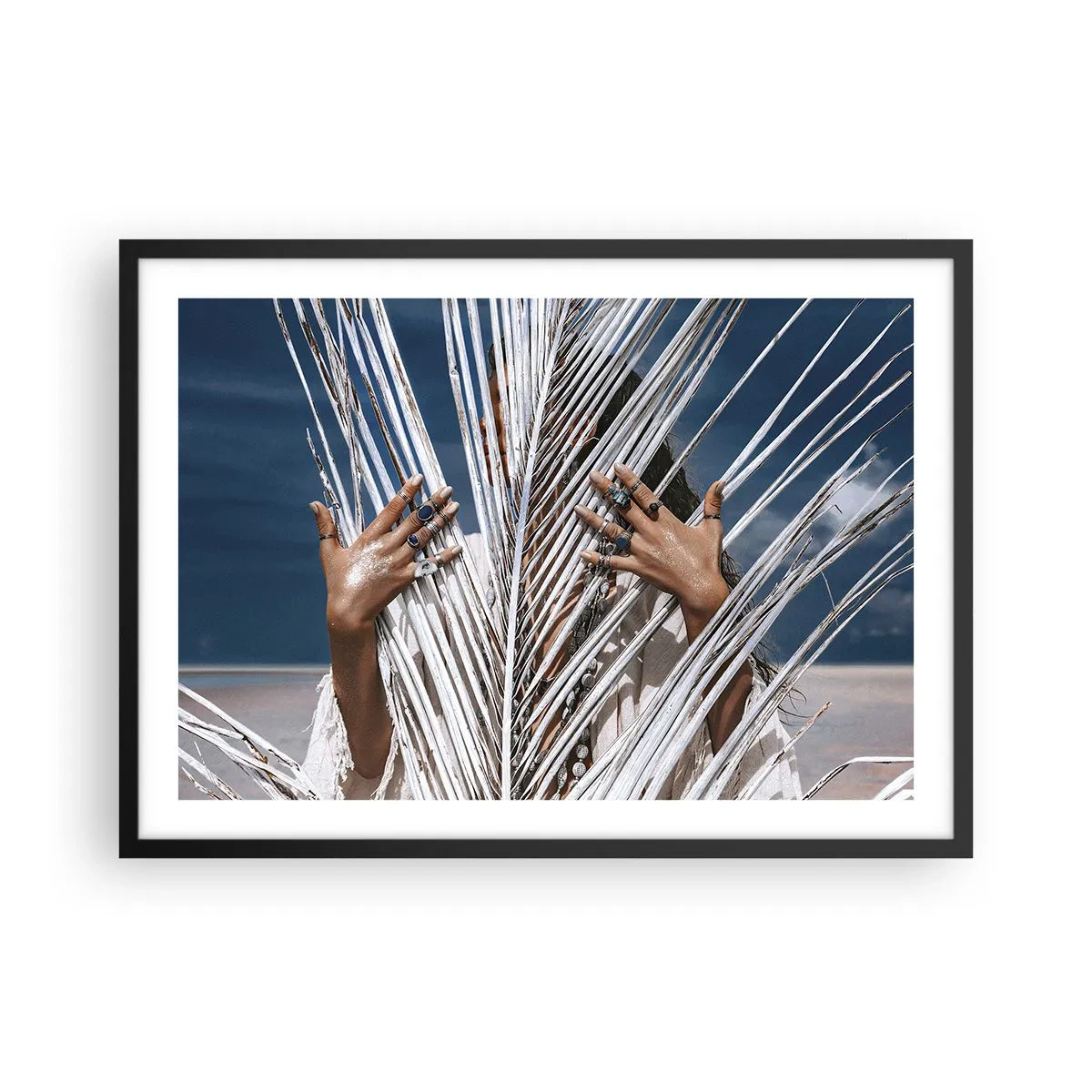 Plakát v černém rámu - Šamanová holka? - 70x50 cm
