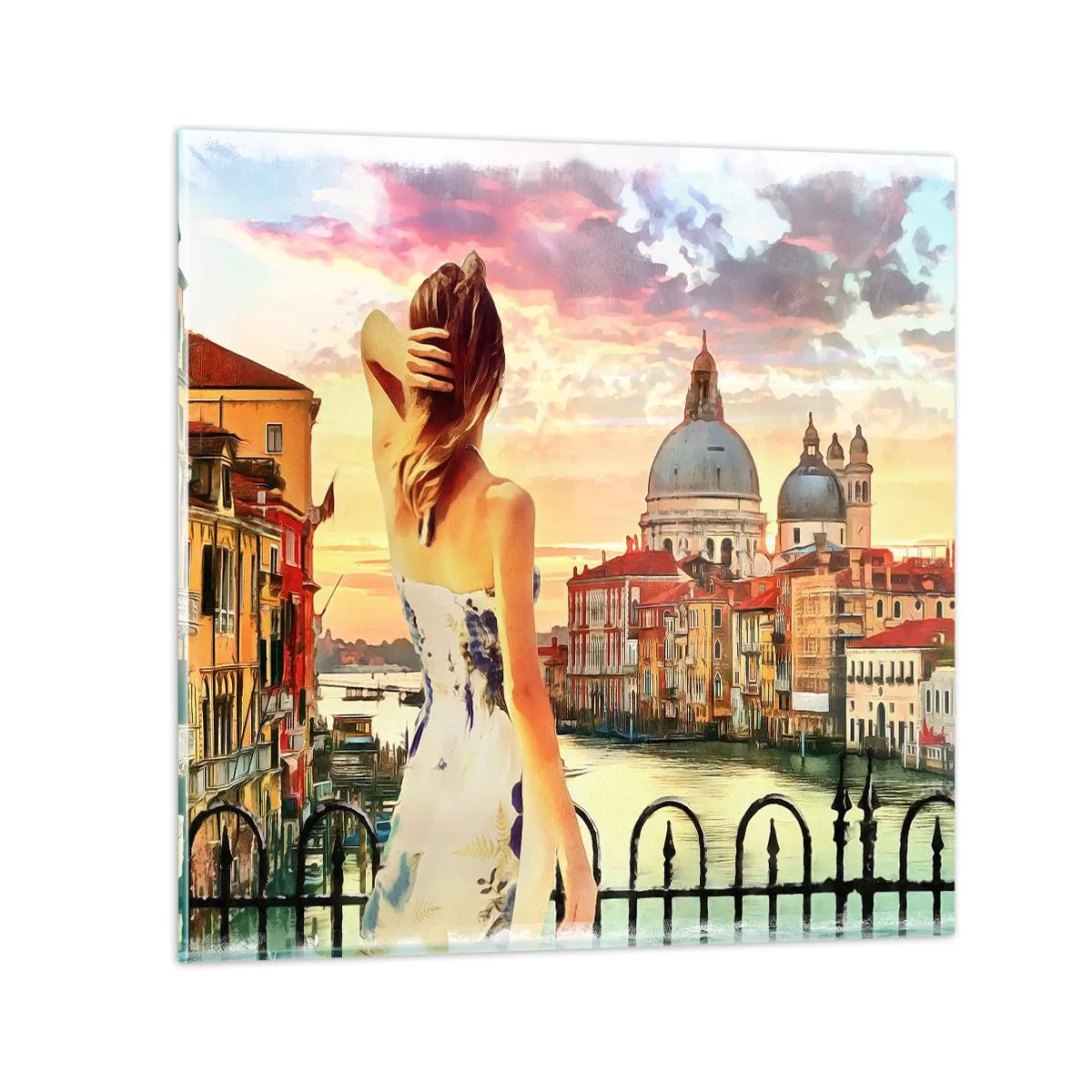 Obraz na skle - Pokud dobrodružství, tak jenom v… - 70x70 cm