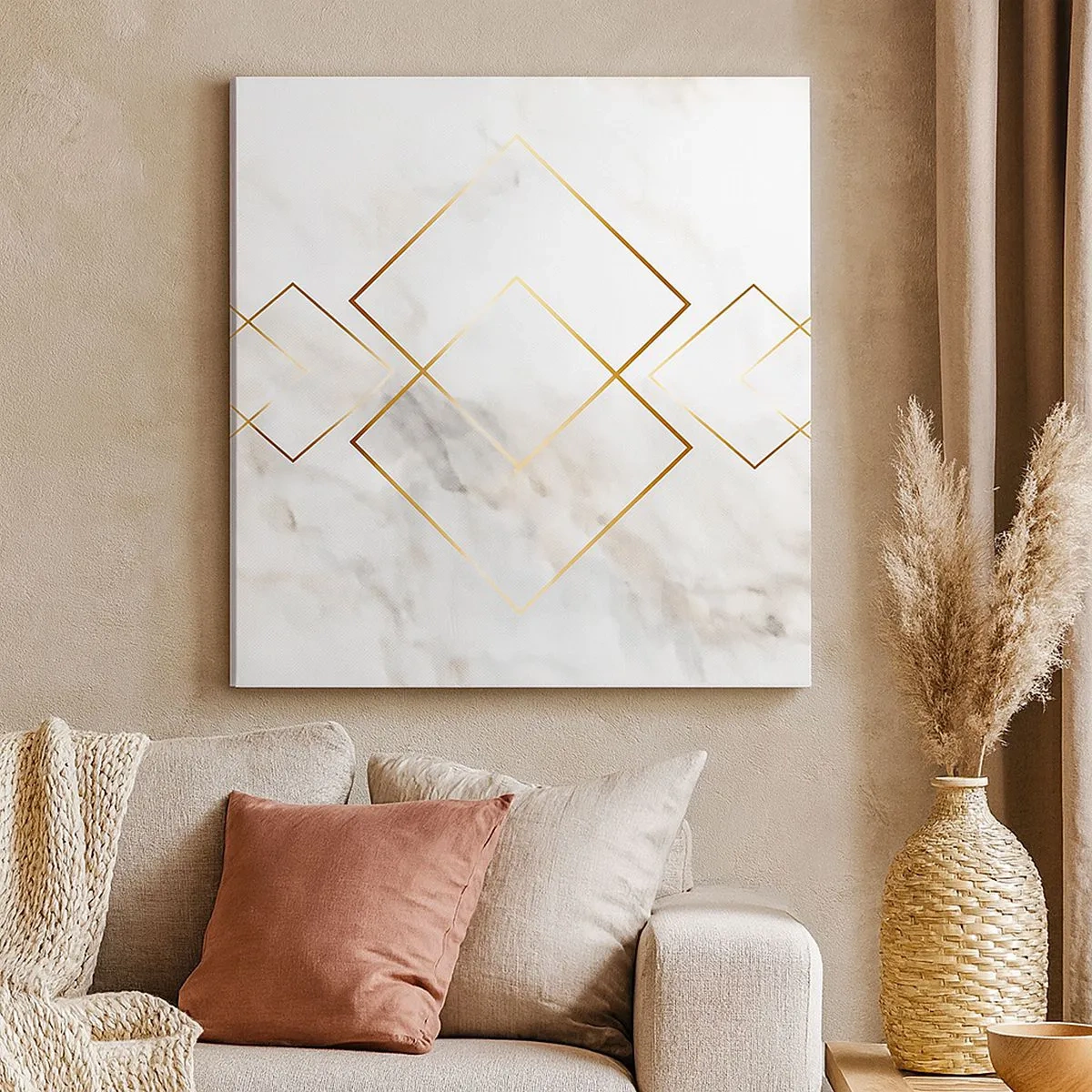 Obraz na plátně - Pohled na nekonečno - 30x30 cm