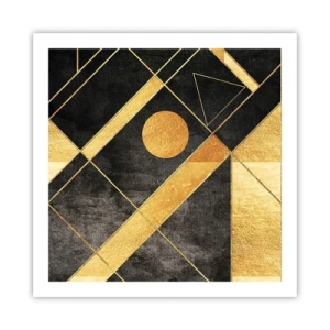 Plakát - Slunce pouště - 60x60 cm