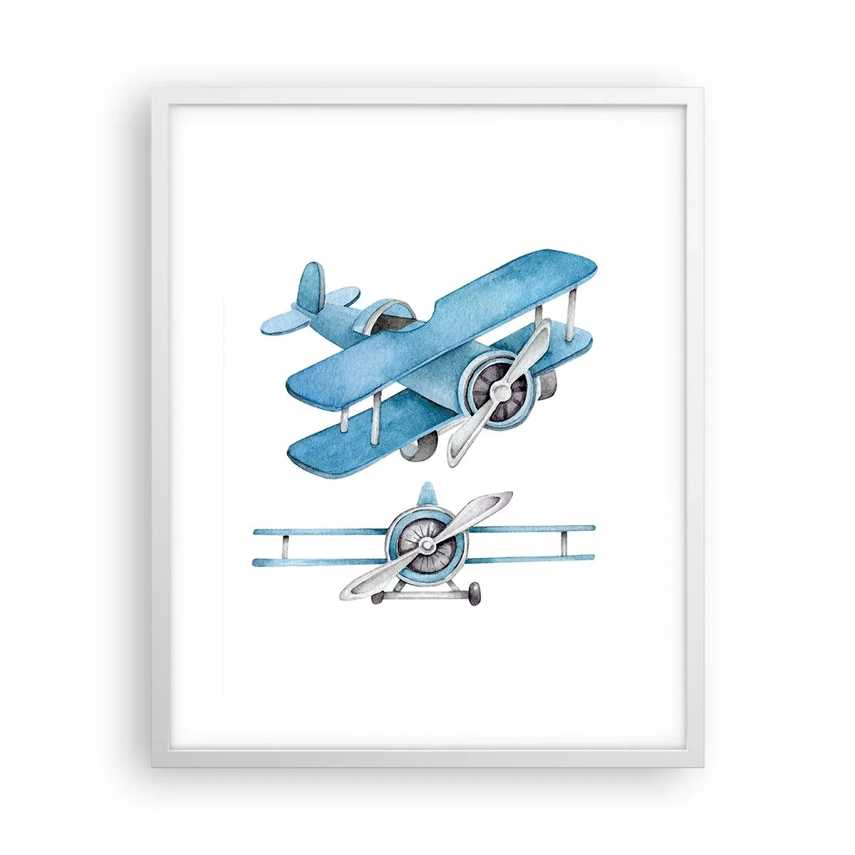 Plakát v bílém rámu - Rozený vítěz - 40x50 cm