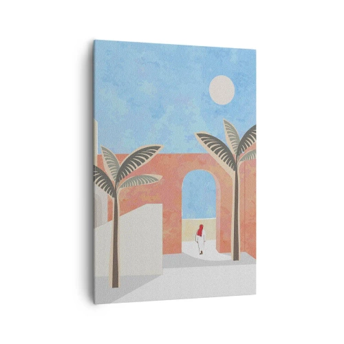 Obraz na plátně - Arabský den - 70x100 cm