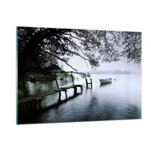 Obraz na skle - Už odpočíváš - 120x80 cm