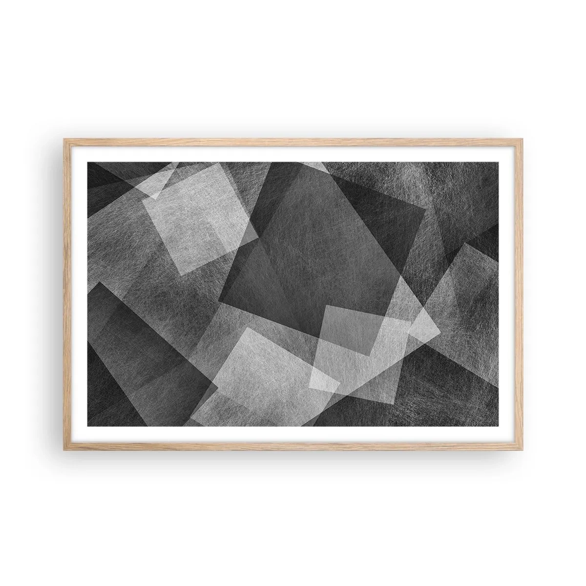 Plakát v rámu světlý dub - Odvěký symbol trvalosti a pořádku - 91x61 cm