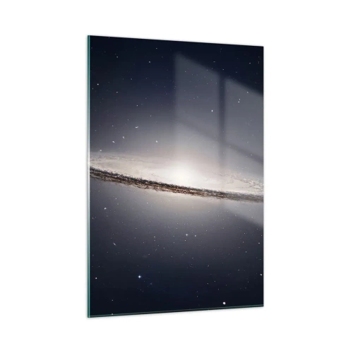 Obraz na skle - Kdysi dávno, v jedné vzdálené galaxii… - 50x70 cm