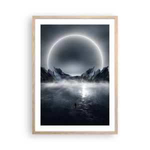 Plakát v rámu světlý dub - Finále příběhu - 50x70 cm