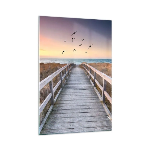 Obraz na skle - Prostor pro vzestupy - 80x120 cm