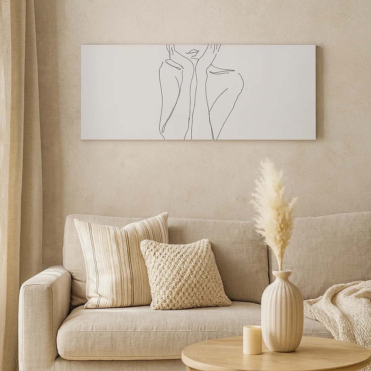 Obraz na plátně - O čem sní dívky - 30x30 cm