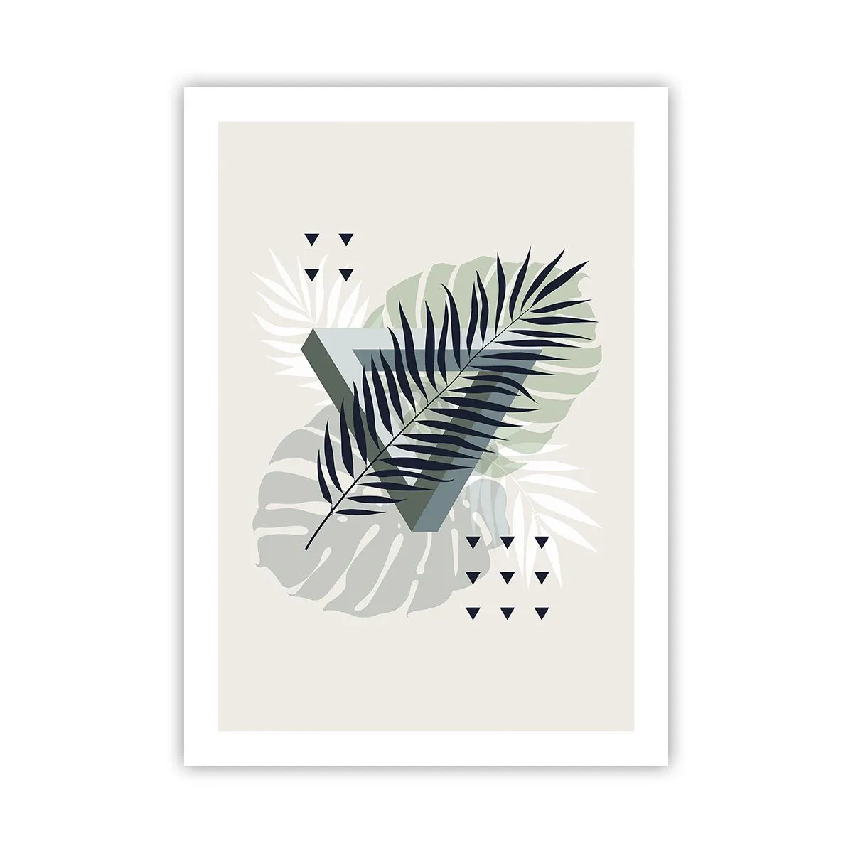 Plakát - Příroda a geometrie – dva řády? - 50x70 cm