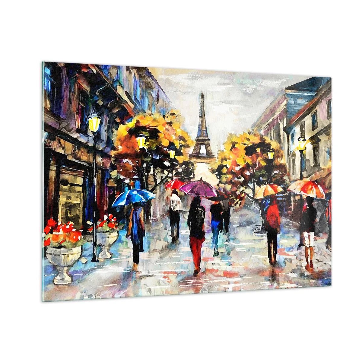 Obraz na skle - Na podzim zvlášť krásný - 100x70 cm