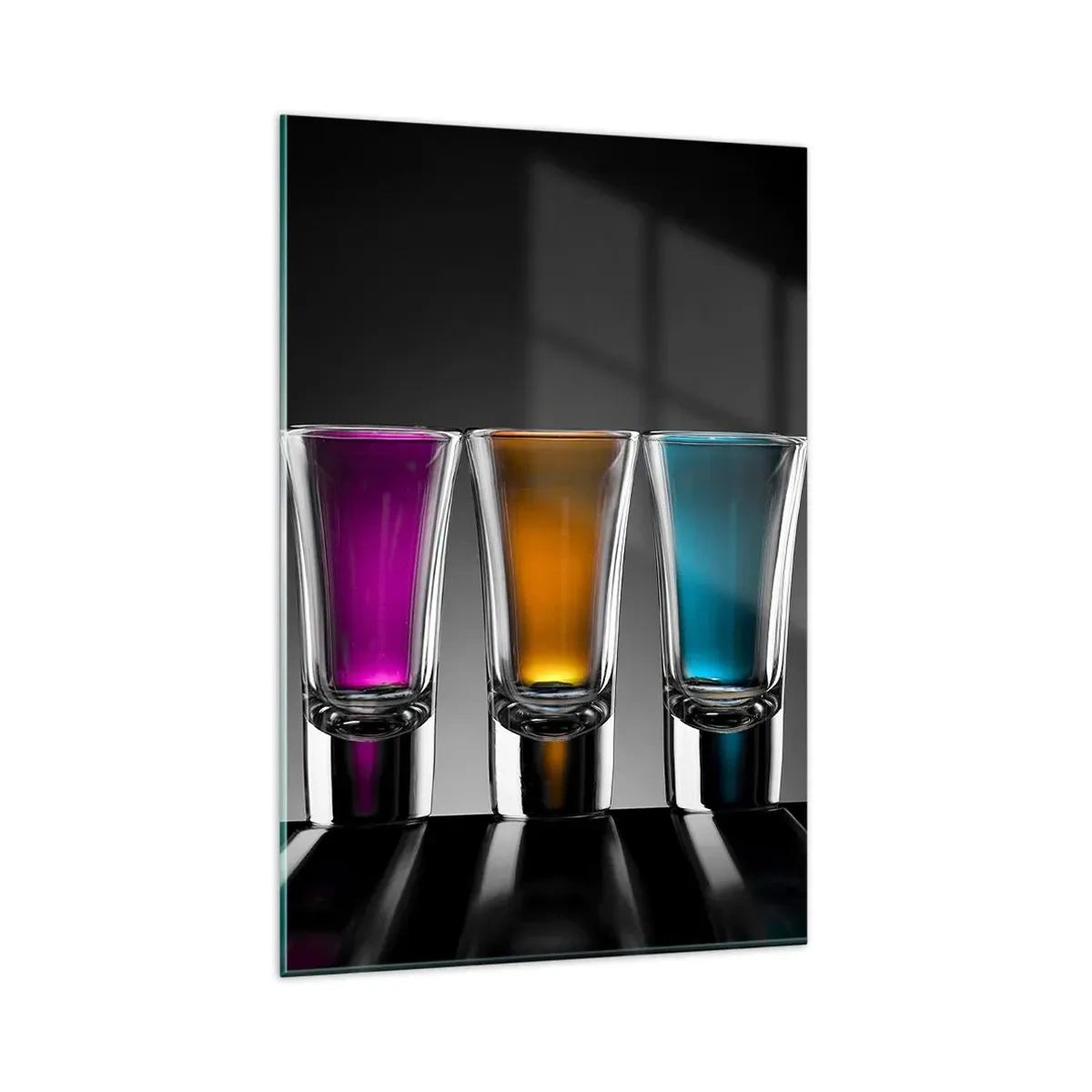 Obraz na skle - Barvy radosti - 80x120 cm