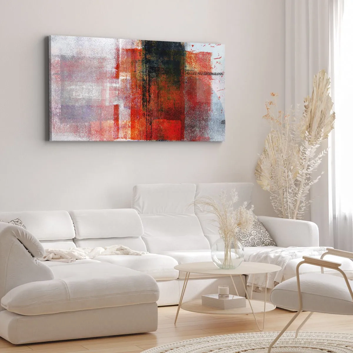 Obraz na plátně - Zářící kompozice - 100x40 cm