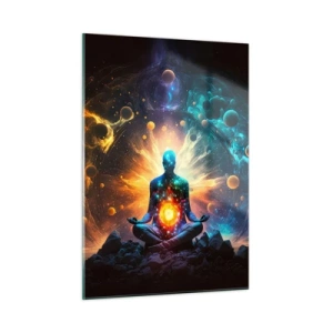 Obraz na skle - Vesmírný klid - 50x70 cm