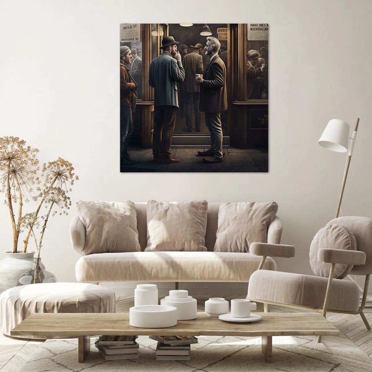 Obraz na plátně - Dobrá chvíle dne - 70x70 cm