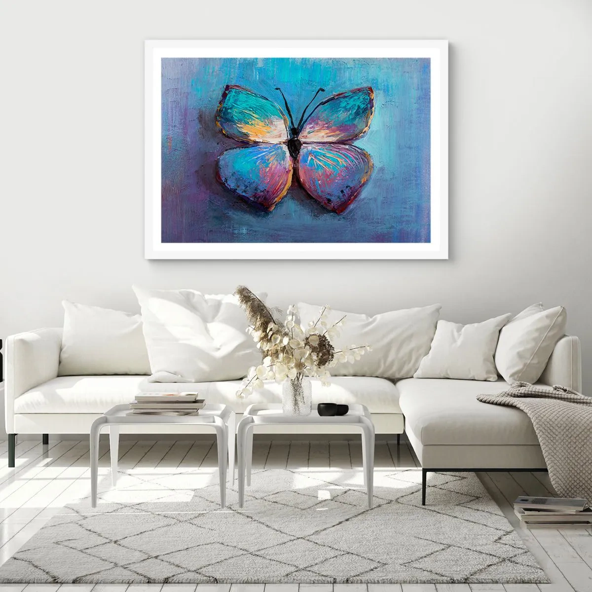 Plakát v bílém rámu - V celé své kráse - 70x50 cm