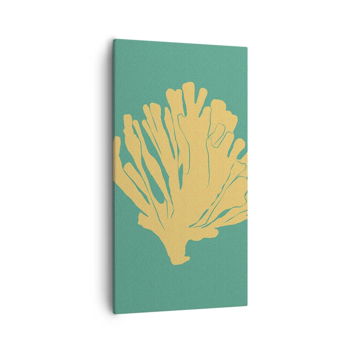 Obraz na plátně - Křoví podvodního lesa - 55x100 cm