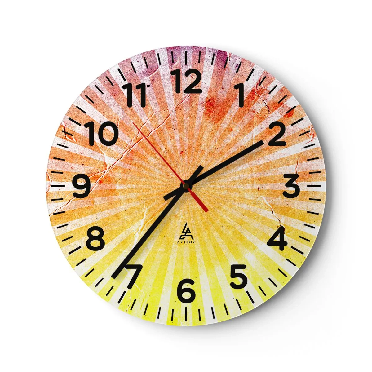 Nástěnné hodiny - Východy a západy - 30x30 cm