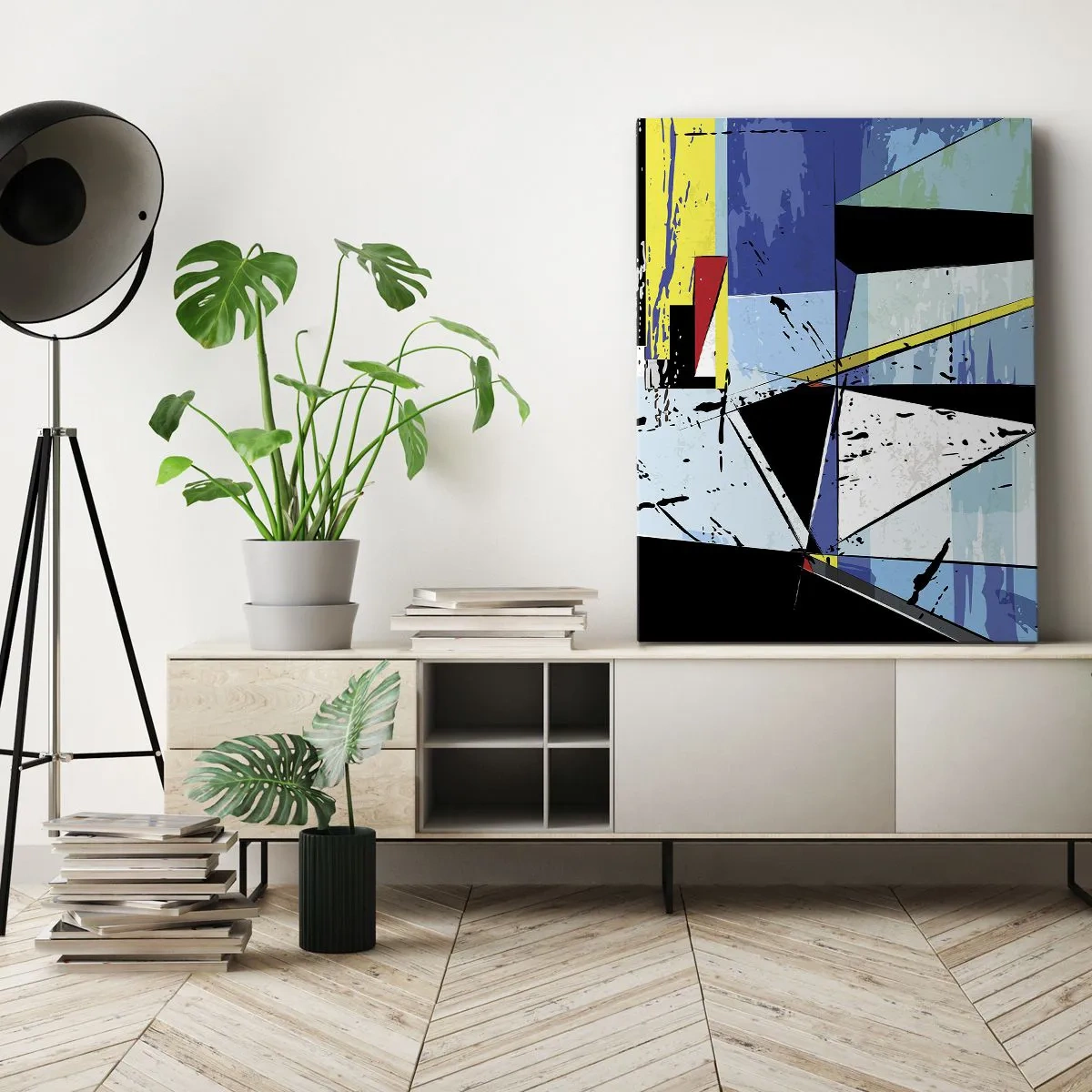 Obraz na plátně - Dívat se na svět z úhlu… - 50x70 cm