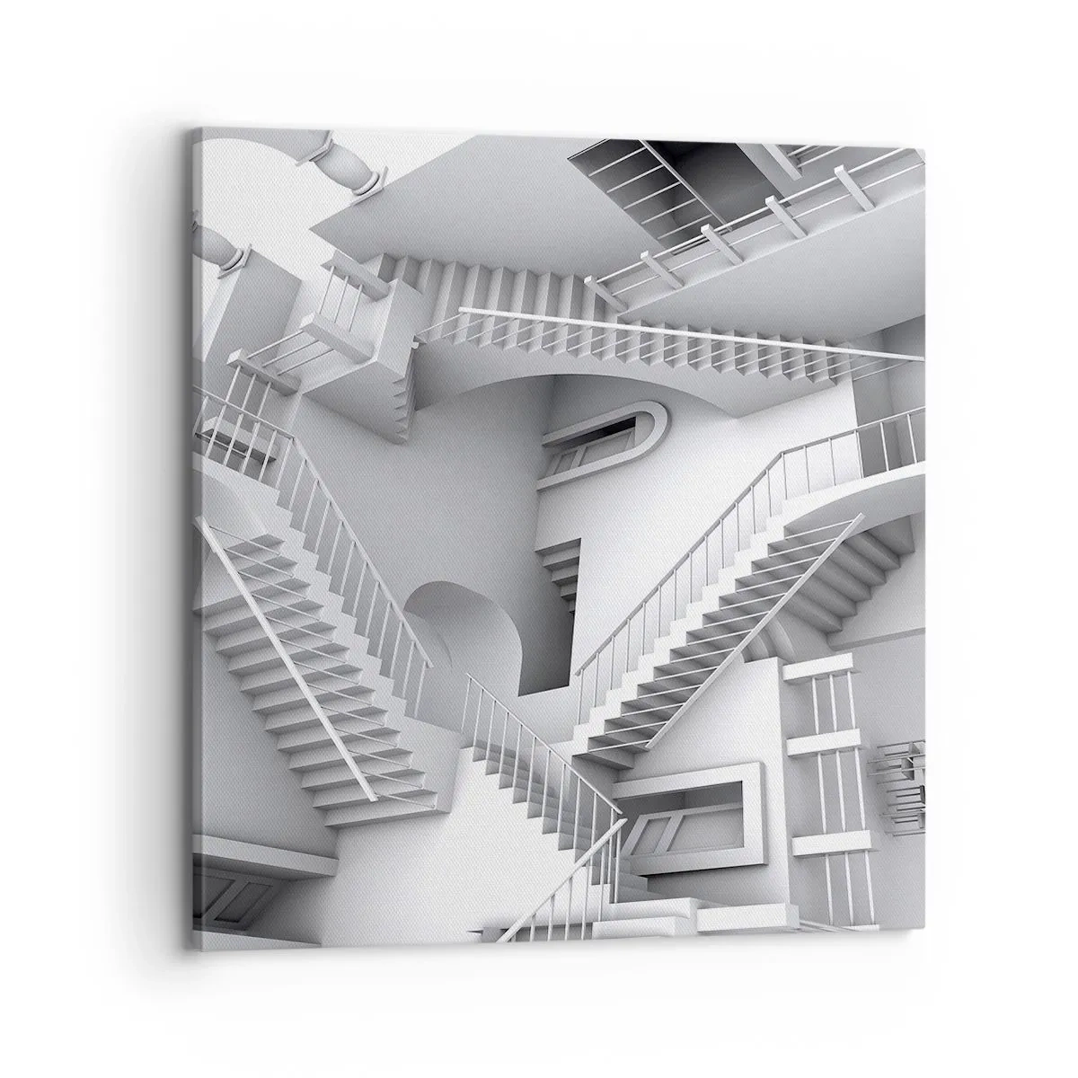 Obraz na plátně - Paradoxy prostoru - 70x70 cm