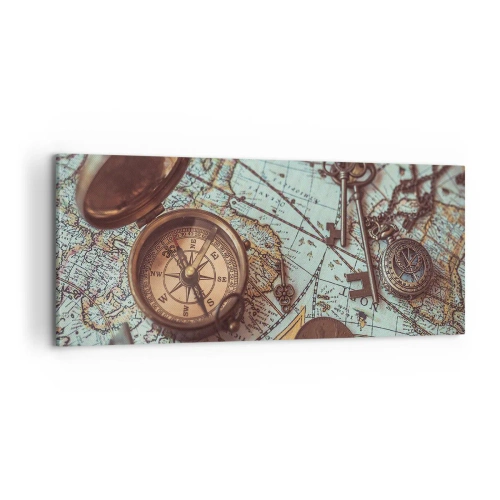 Obraz na plátně - Pro dobrodruha - 100x40 cm