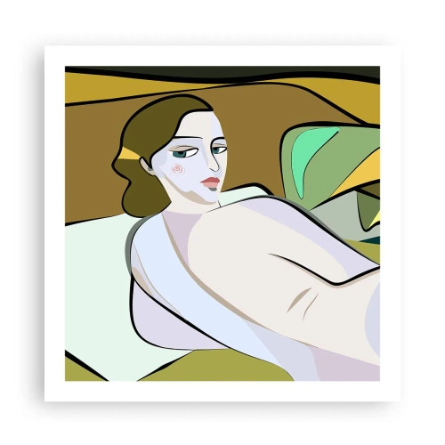 Plakát - Intimní portrét - 60x60 cm
