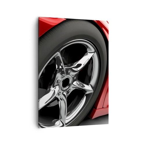 Obraz na plátně - Vytvořený pro rychlost - 50x70 cm