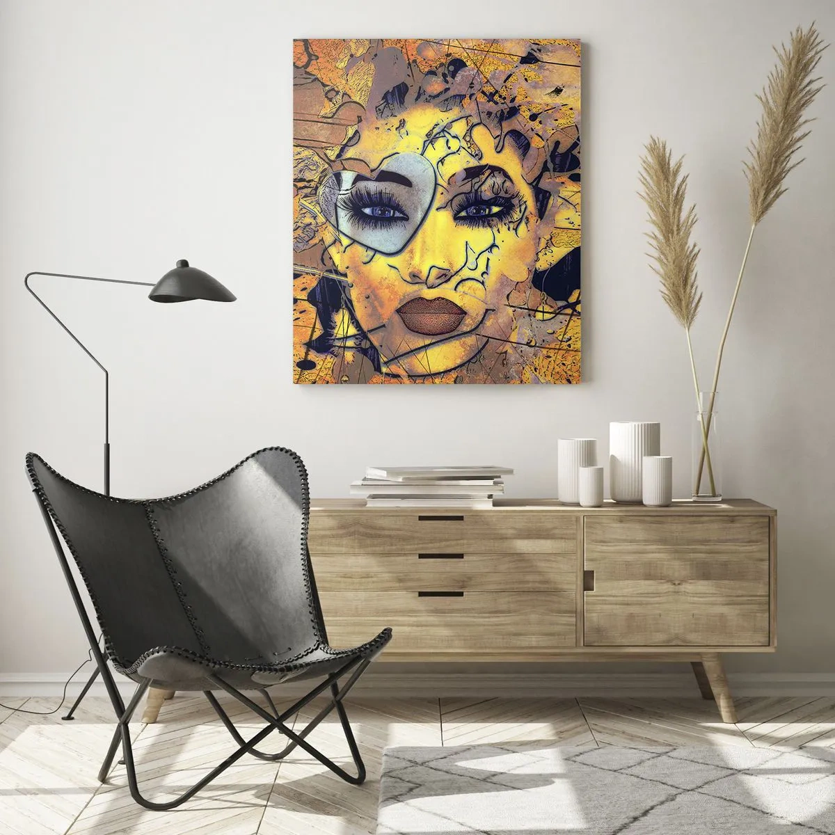 Obraz na skle - Sluneční krása - 70x100 cm