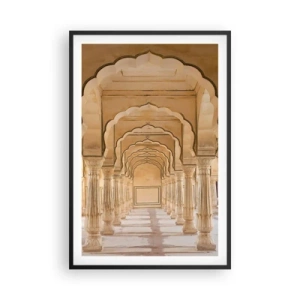 Plakát v černém rámu - V mahárádžově paláci - 61x91 cm