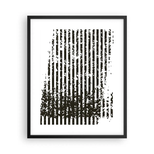 Plakát v černém rámu - Rytmus a šum - 40x50 cm