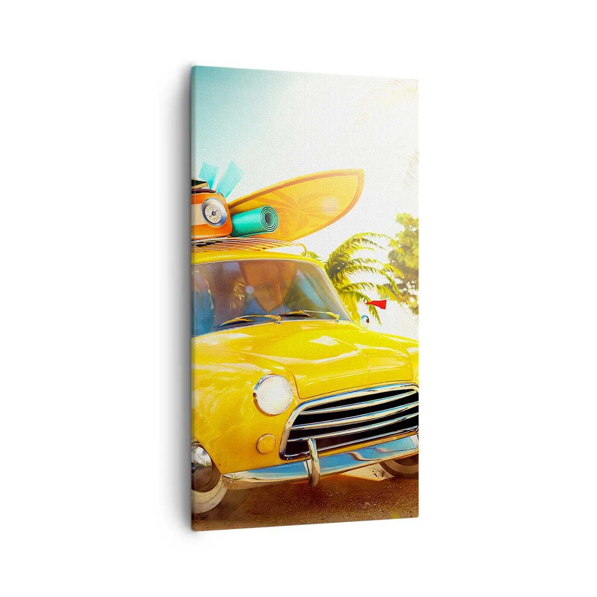 Obraz na plátně - Cesta pro více než jeden úsměv - 55x100 cm