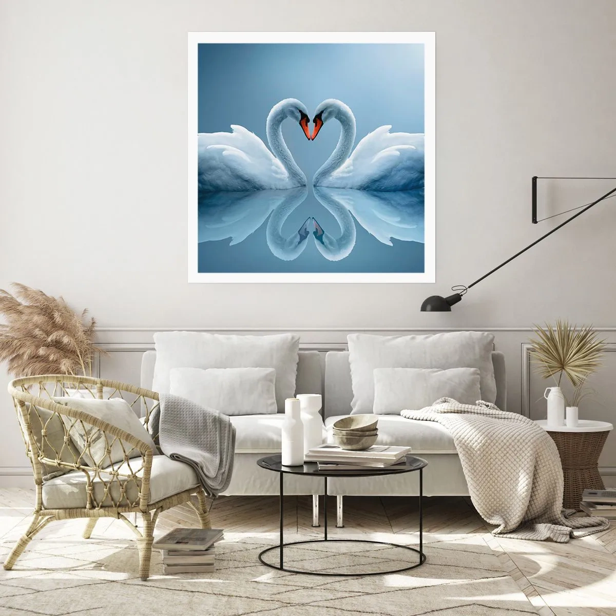 Plakát - Čas na lásku - 40x40 cm