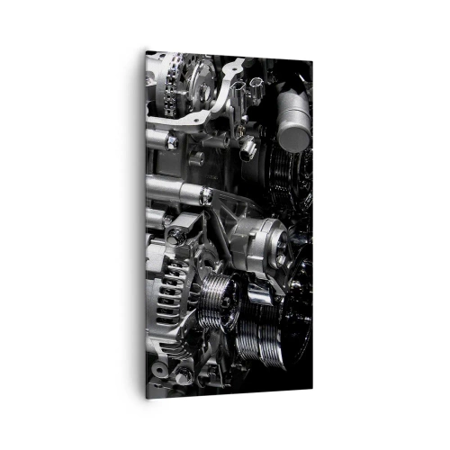 Obraz na plátně - Kovový, krásný, silný - 65x120 cm