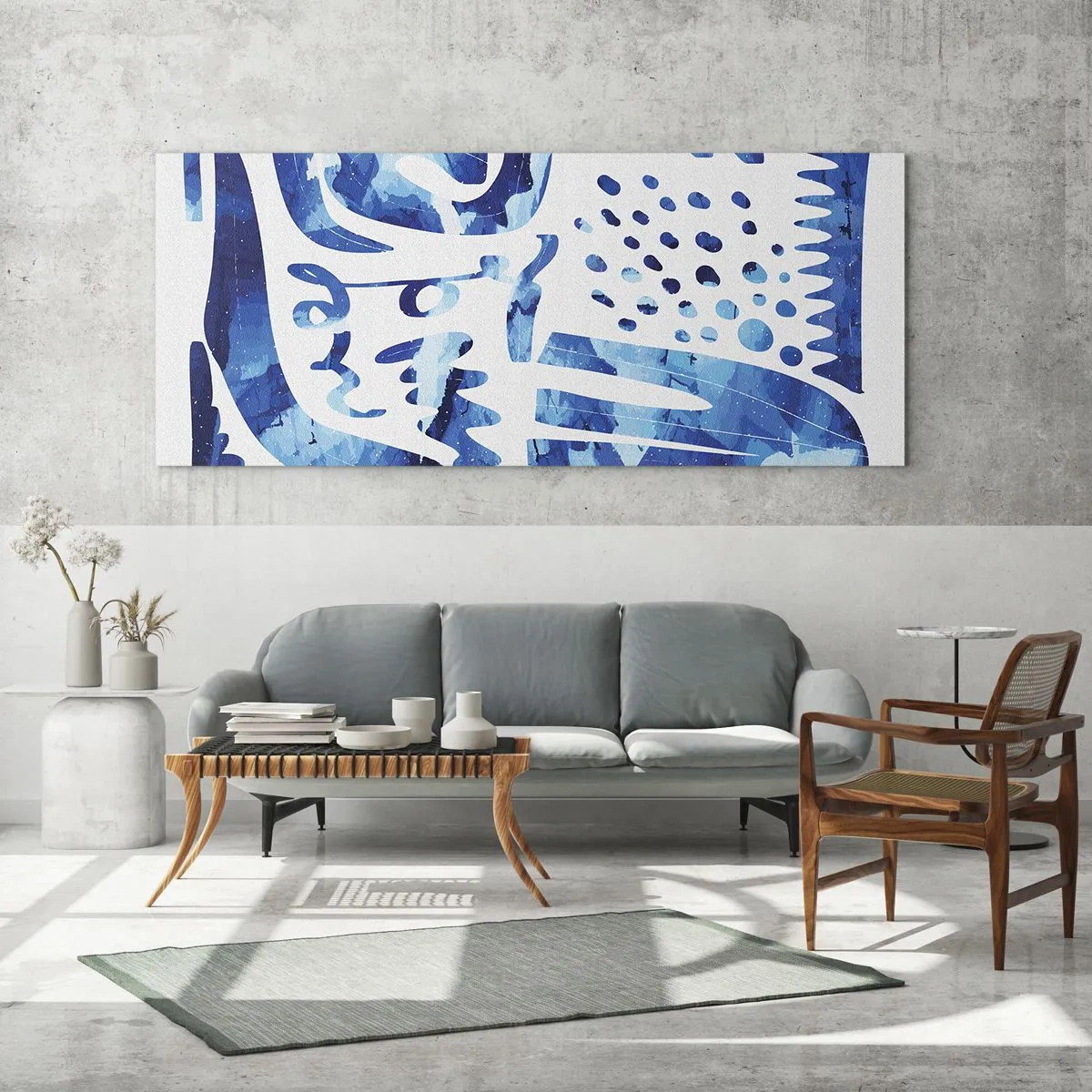 Obraz na skle - Zpět ke kořenům - 160x50 cm