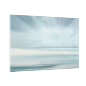 Obraz na skle - Klid až kam oko sahá - 100x70 cm