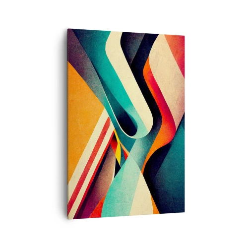 Obraz na plátně - Intenzivní kompozice - 70x100 cm